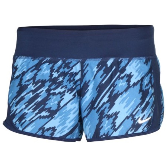 Nike Pants - Nike dry crew print running shorts